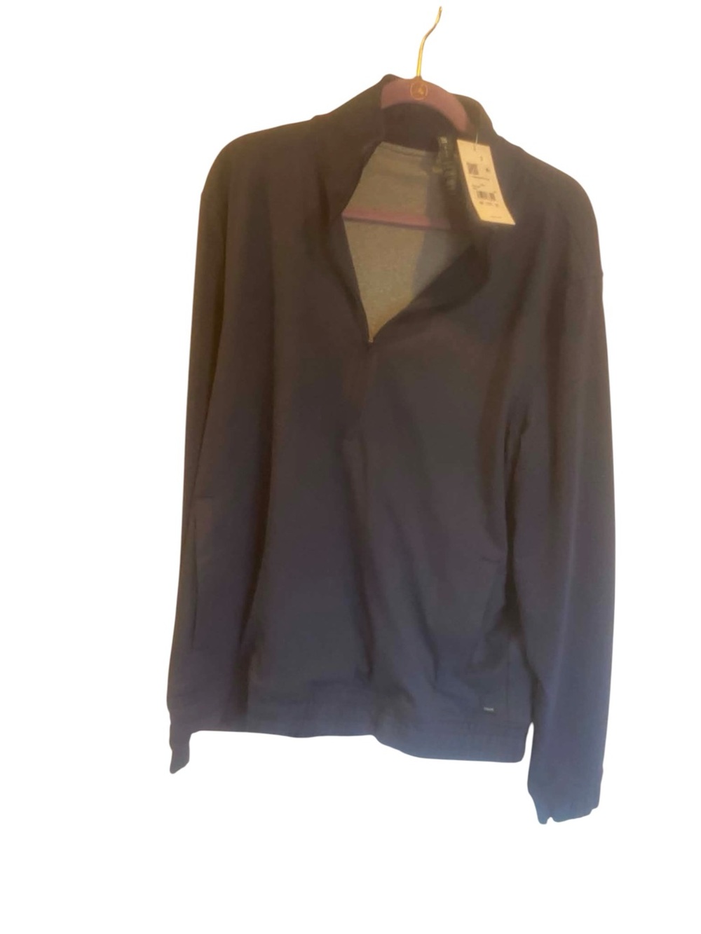 NWT Vuori Men’s Ponto Reactive 1/2 Zip Size Medium BLUE COAST